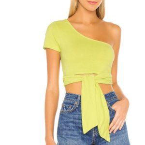 Lovers + Friends Selene Top - One Shoulder Crop